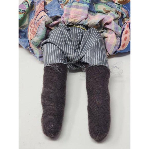 Vintage Jamaican Caribbean Folk Cloth Doll Handmade Souvenir - Picture 6 of 9